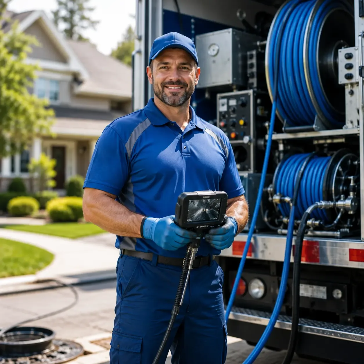 Local outdoor drain cleaning specialists in Colfax, IN
